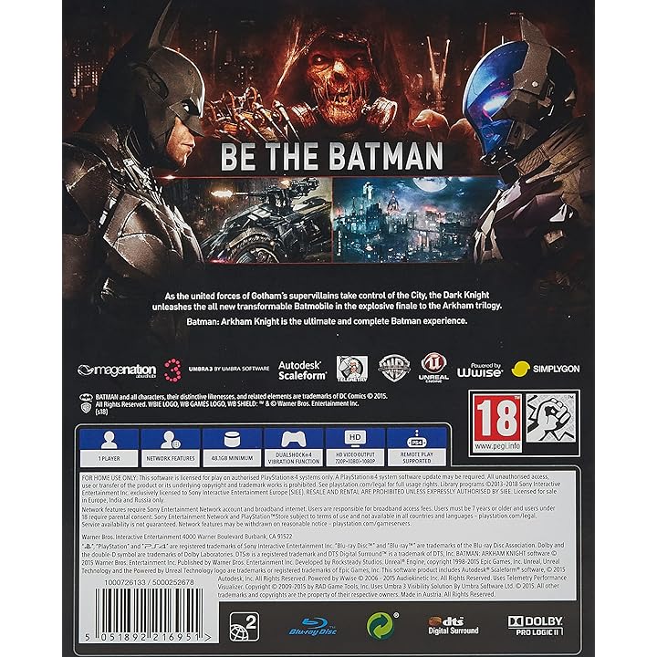 Mua Batman: Arkham Knight (PS4) trên Amazon Mỹ chính hãng 2023 | Fado