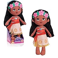 Disney Princess So Sweet Princess Moana, 12 Inch Plushie with Brown Hair, Disney Moana, Kids Toys for Ages 3 Up by Just Play