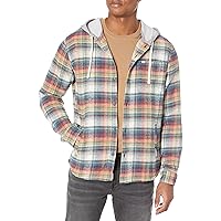 Quiksilver Men's Briggs Hooded Flannel Woven Top