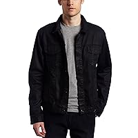 7 For All Mankind Men's Moto Jean Jacket with Zip Gussets