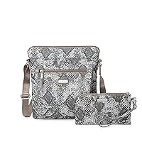 Baggallini Women's Go Bagg with RFID Phone Wristlet