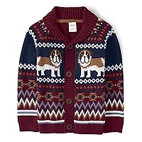 Gymboree Boys' and Toddler Long Sleeve Cardigan Sweaters