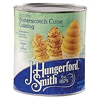 J Hungerford Smith Butterscotch Cone Coating, 110 oz Can, 3 Pack