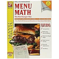 Menu Math: The Hamburger Hut, Multiplication / Division, Grades 3-6 (Real Life Math Sereis)