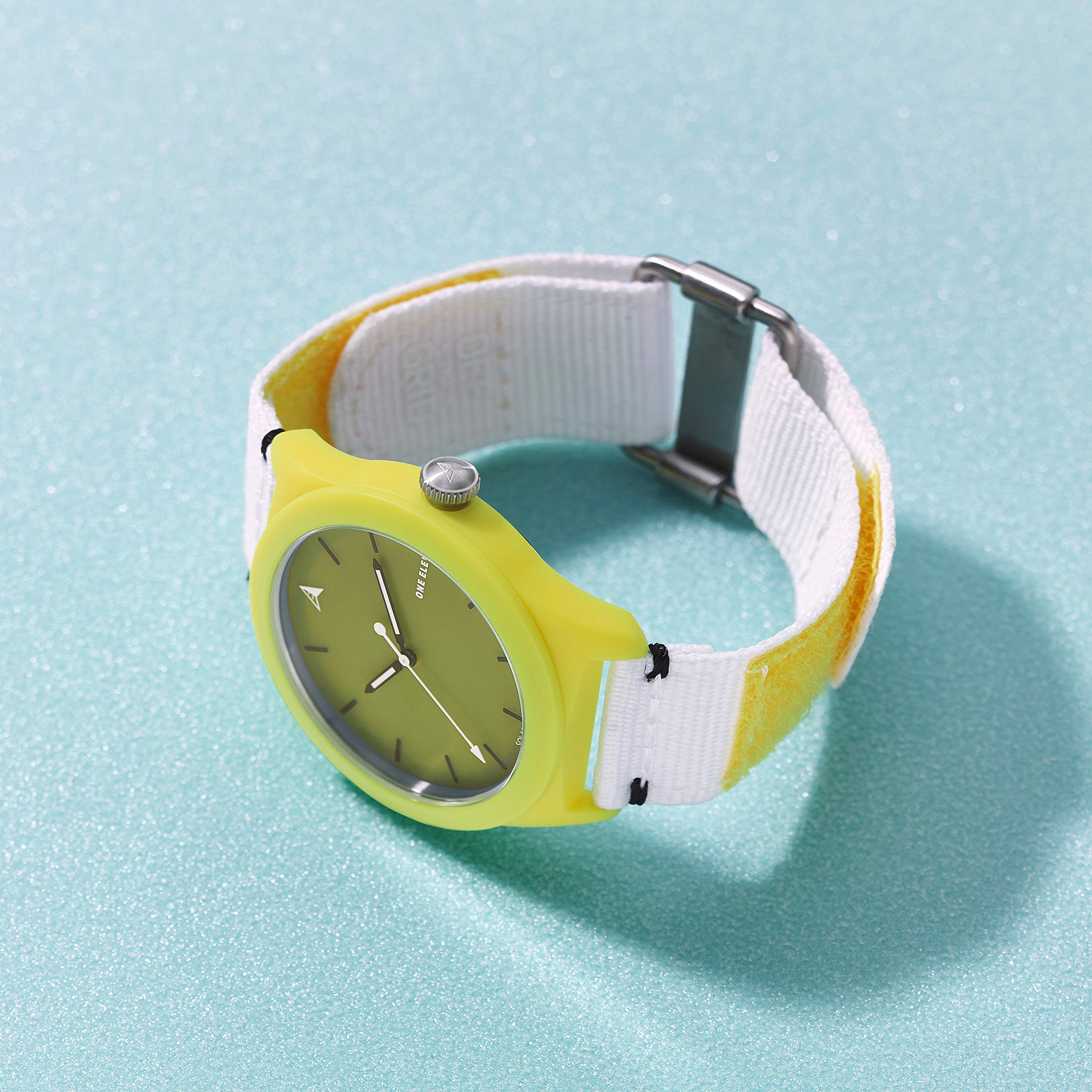 One Eleven (111) All-Gender SWII Sustainably Crafted Bio-Plastic and Recycled Nylon Casual Solar Watch