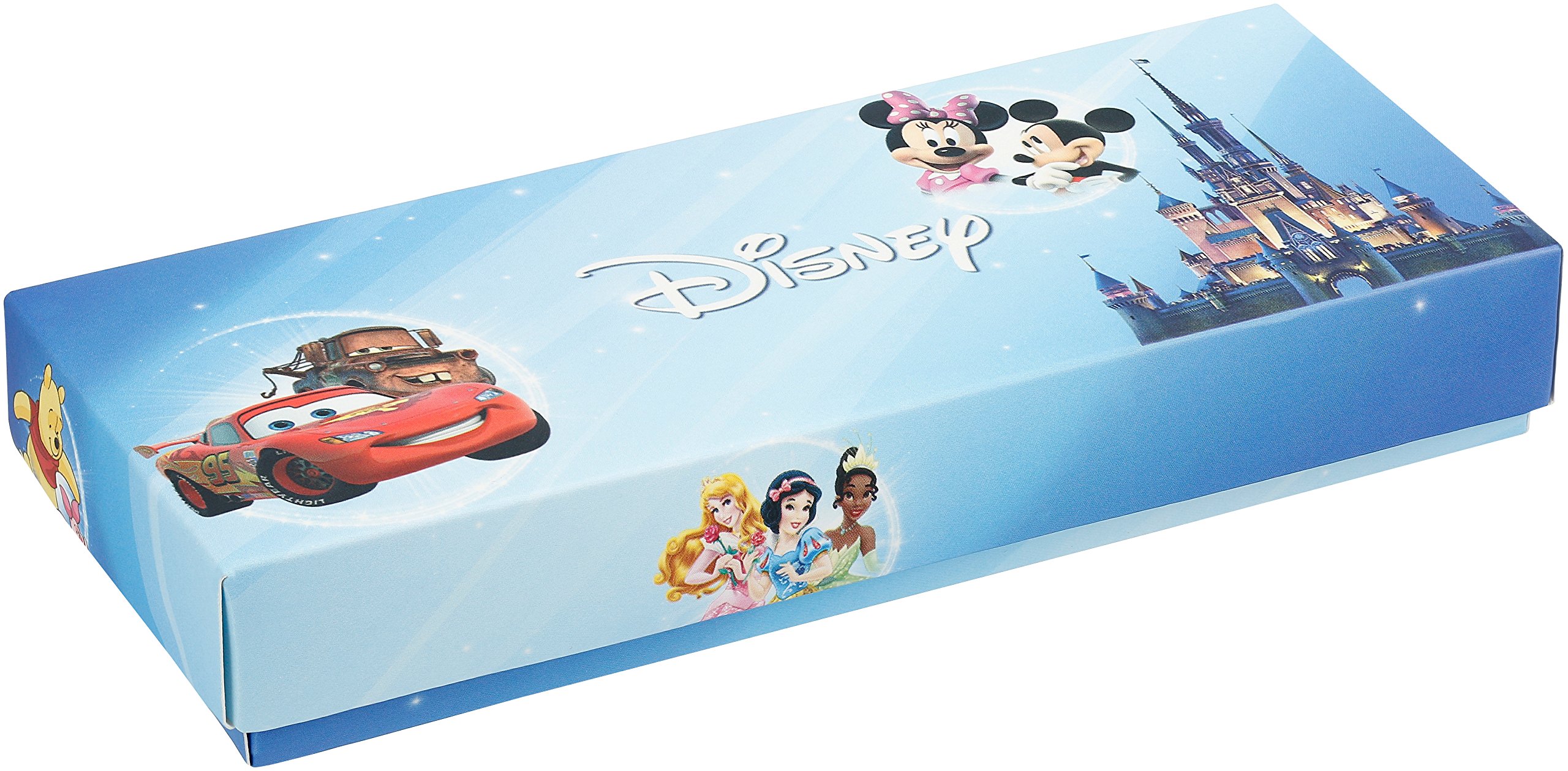 Disney Princess Kids' Plastic Time Teacher Analog Quartz 3D Strap Watch