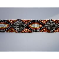 Glass Beaded Strips 3 Sizes Beadwork Tribal Native Crafts POW Wow Regalia S1 (20 x 1 1/4)