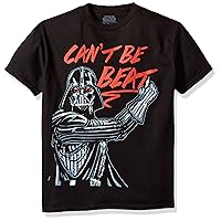 STAR WARS Boys' Big Darth Vader Can't Be Beat Graphic Tee