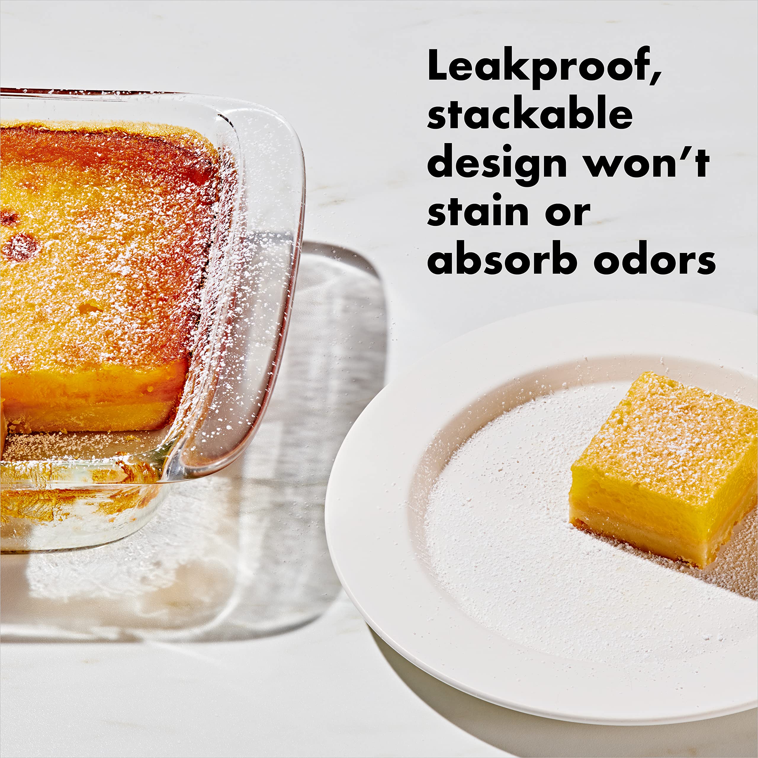 OXO Good Grips 14-Piece Glass Bake, Serve & Store Set