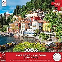 Ceaco - Scenic Photography - Lake Como - 300 Piece Jigsaw Puzzle