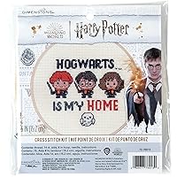 Dimensions 72-76913 Hogwarts Harry Potter Counted Cross Stitch Kit for Beginners, 6