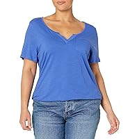 Avenue Women's Plus Size Top Split Neck