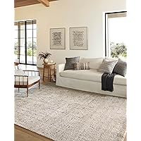 LOLOI Amber Lewis Alie Collection ALE-02 Sand/Sky 7'-10'' x 10', 0.13'' Thick Area Rug