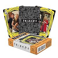 AQUARIUS Friends Cast Playing Cards - Friends Themed Deck of Cards for Your Favorite Card Games - Officially Licensed Friends TV Show Merchandise & Collectibles