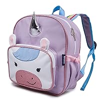 Wildkin Wild Bunch Backpack for Toddler Boys & Girls, Ideal Size for Daycare, Preschool, & Kindergarten, Perfect for School and Travel, Kids Backpacks Measures 11.75 x 10 x 4.25 Inches (Unicorn)