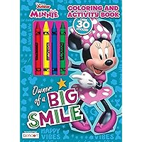 Disney Minnie Mouse Coloring and Activity Book with 4 Crayons and Stickers Bendon 46766