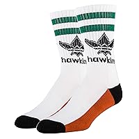 ooohyeah Men's Funny Athletic Crew Socks, Colorful Novelty Sport Training Socks, Comfort Performance Socks, Size 8-13
