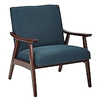 Work Smart/Ave Six Davis Chair, Kline Azure