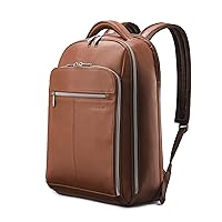 Classic Leather Backpack, Cognac, One Size