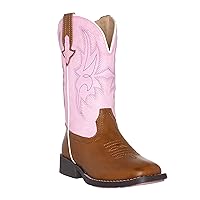 Silver Canyon Austin Children Kid’s Cowboy Cowgirl Boots