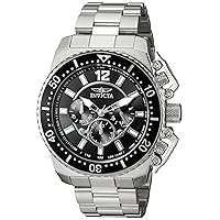 Invicta Men's 'Pro Diver' Quartz Stainless Steel Casual Watch (Model: 21952)