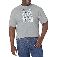 Disney 101 Dalmations All I Want Men's Tops Short Sleeve Tee Shirt