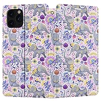 Wallet Case Replacement for Google Pixel 8 Pro 7a 6a 5a 5G 7 6 Pro 2020 2022 2023 Folk Baby Elephant Cover Paisley Cute PU Leather Indian Magnetic Folio Flowers Flip Snap Card Holder
