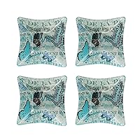 Notion Butterfly Square Bowls, Blue