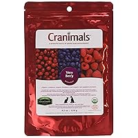 Cranimals Very Berry Antioxidant Superfood Berry Powder for Dogs and Cats - Natural Antioxidant Boost from Cranberries, Raspberries, and Blueberries, 120 g/ 4.2 Oz Bag