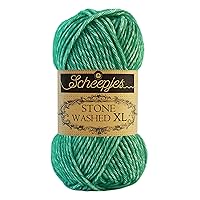 Scheepjes Yarn Stone Washed XL Yarn (855 - Green Agate)