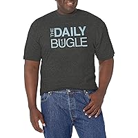 Marvel Big & Tall Daily Bugle Horn Men's Tops Short Sleeve Tee Shirt
