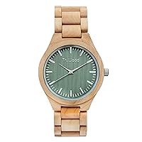 TruWood Men's Wooden Watch with All Wood Band Quartz Premium Quality Wrist Watch