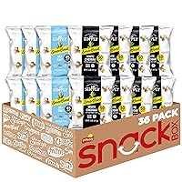 Simply Smartfood Variety Pack, White Cheddar and Sea Salt 0.5oz (36 Count)