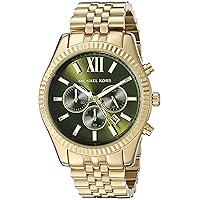 Michael Kors Men's Lexington Gold-Tone Watch MK8446