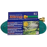 Andrews 50-Foot 2 Tube Sprinkler Hose 10-12348