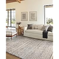 Loloi Amber Lewis Alie Collection ALE-04 Sky/Stone 5'-3'' x 7'-9'', 0.13'' Thick Area Rug