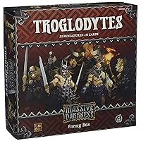 CMON MD003 Massive Darkness: Enemy Box: Troglodytes Board Games
