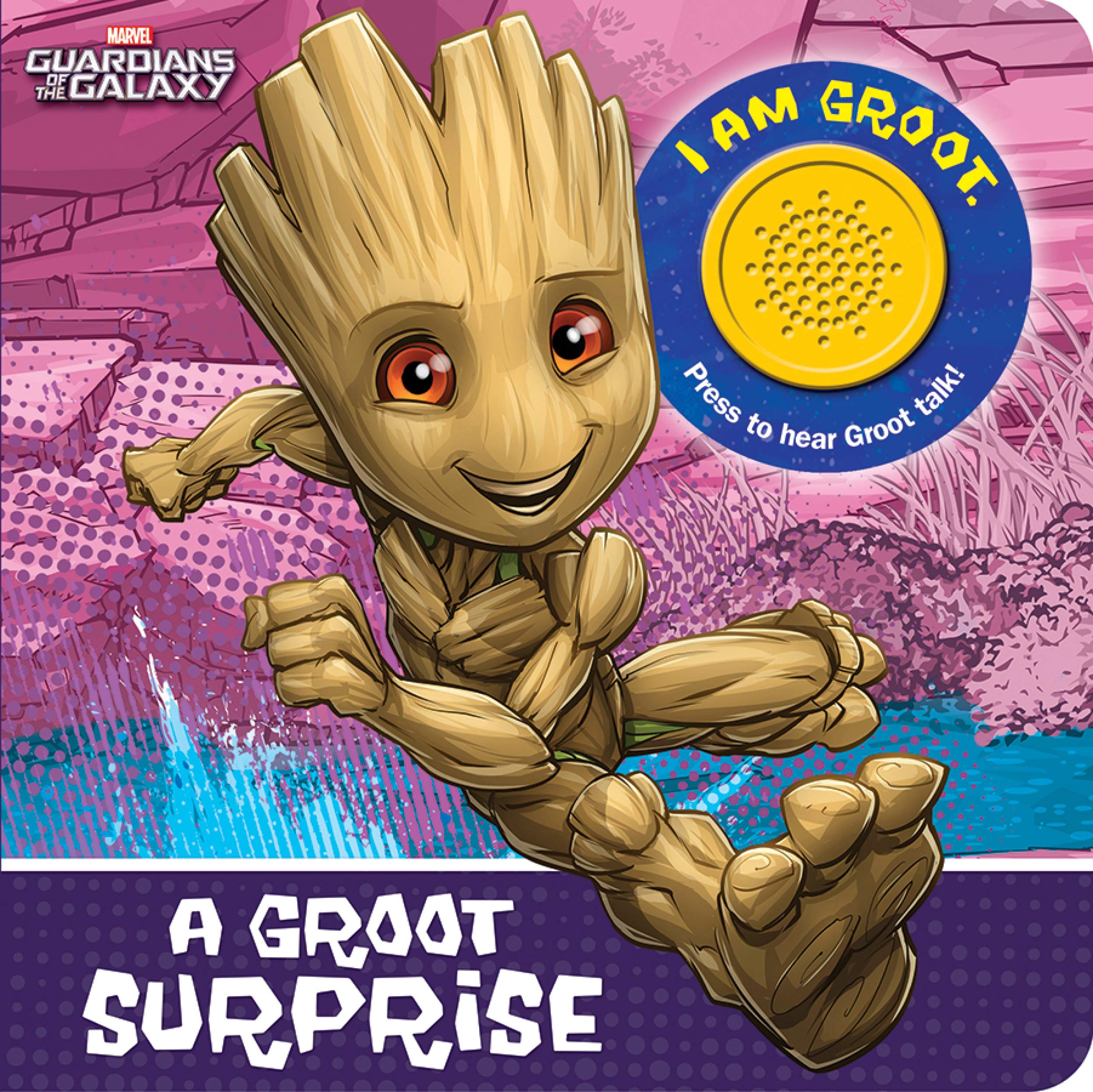 Marvel Guardians of the Galaxy / I Am Groot - A Groot Surprise! Sound Book - PI Kids (Play-A-Sound)
