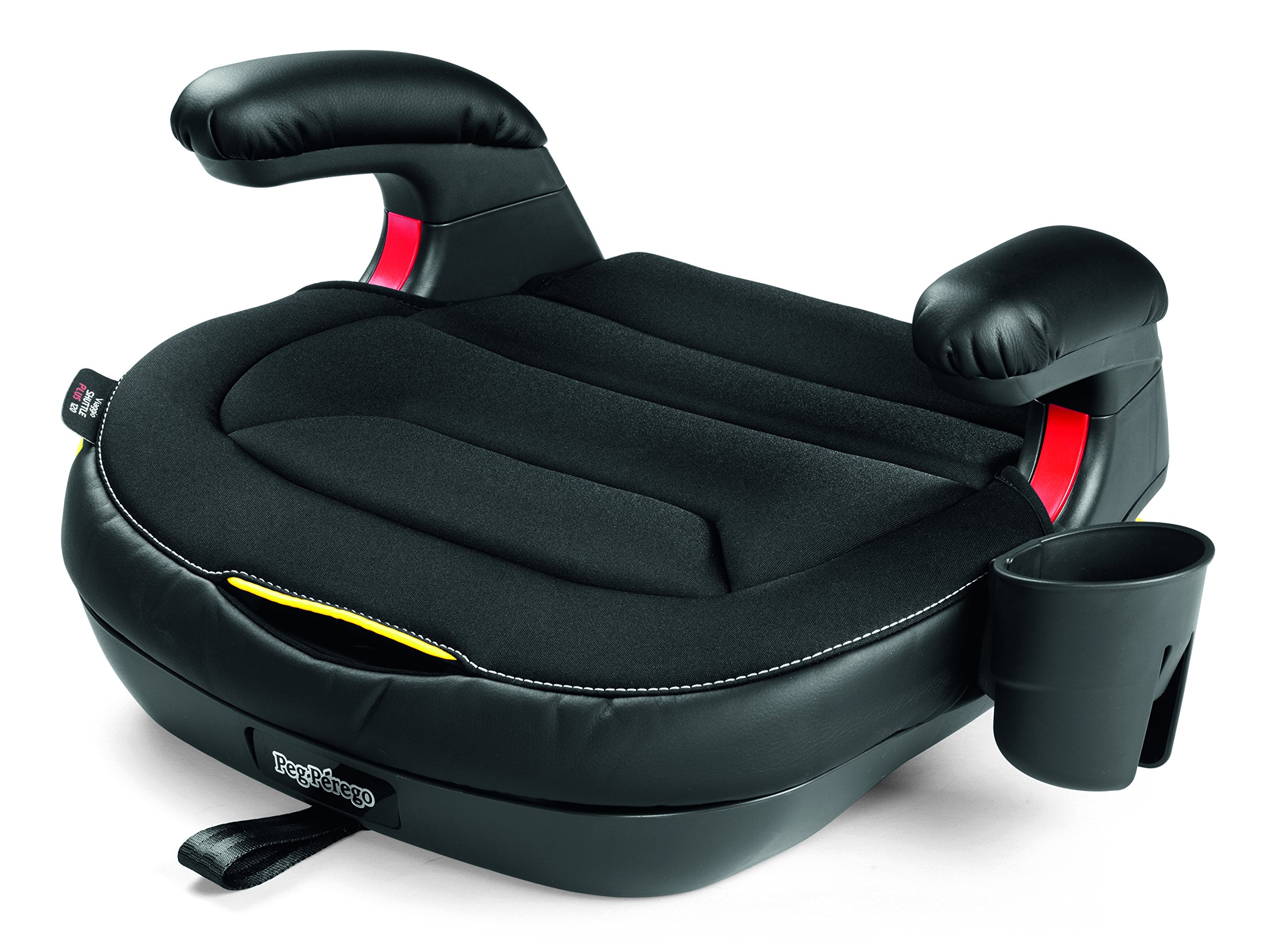 Peg Perego Viaggio Shuttle Plus 120 - Booster Car Seat - for Children from 40 to 120 lbs - Made in Italy - Licorice (Black)