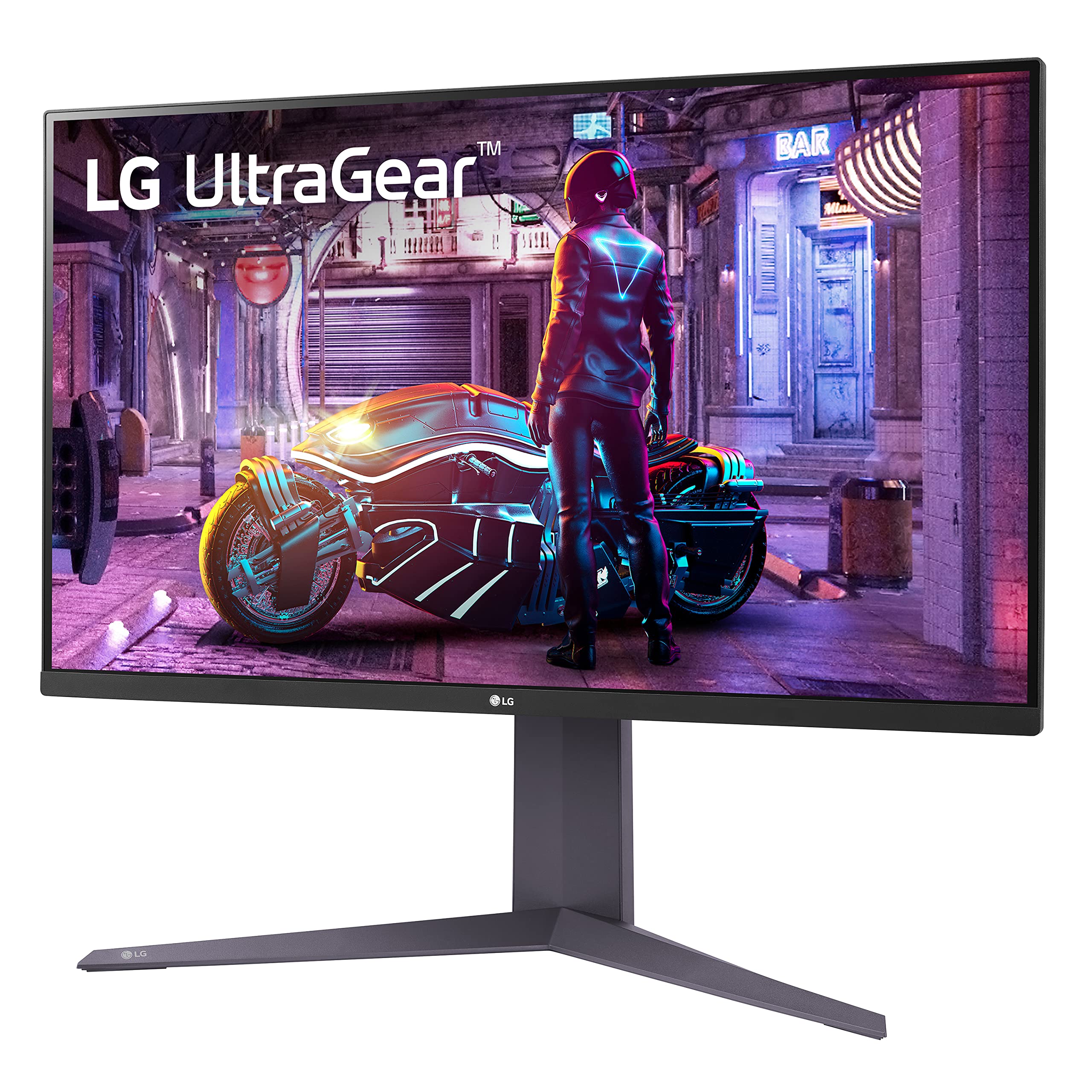 LG Ultragear 4K UHD 32-Inch Gaming Monitor 32GQ750-B, VA 1ms (GtG) with HDR 10, AMD FreeSync, 144Hz, Black