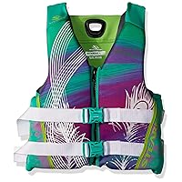 Stearns Women's V1 Series Hydroprene Life Vest, USCG Approved Type III Life Jacket with Sculpted Back Design & Comfortable Materials, Great for Boats, Swimming, Watersports, & More