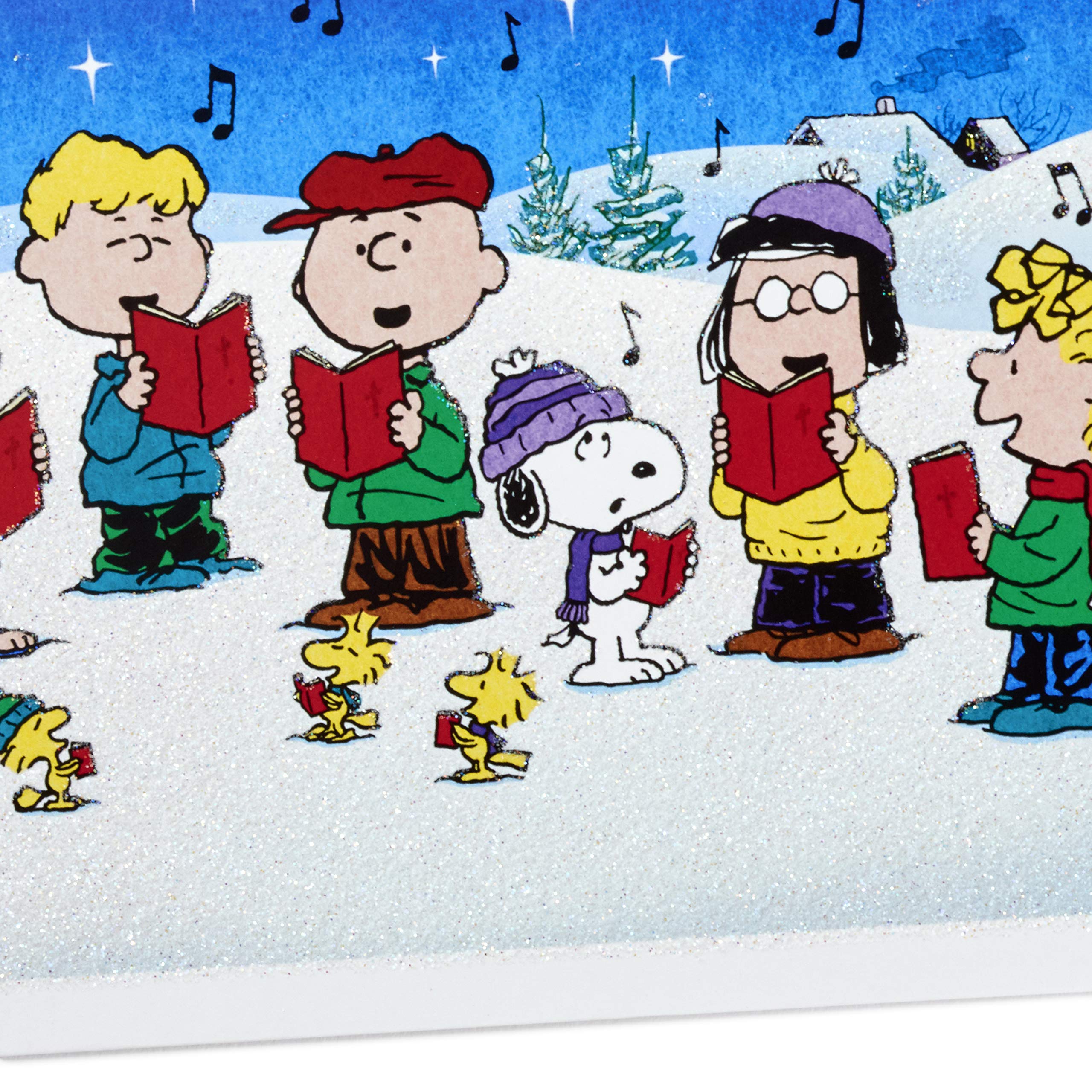 Hallmark Boxed Christmas Cards, Peanuts Gang (40 Cards with Envelopes)