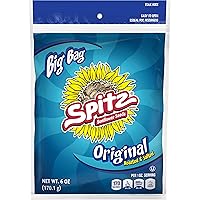 Spitz Sunflower Seeds, Salted, 6 Ounce (Pack of 9)