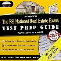 The PSI National Real Estate License Exam: Test Prep Guide The PSI National Real Estate License Exam: Test Prep Guide Audible Audiobook