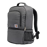 Carhartt Insulated 24 Can Two Compartment Cooler Backpack, Backpack with Fully-Insulated Cooler Base