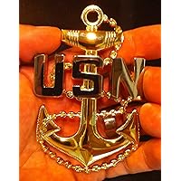 Navy Chief Anchor Four Inch