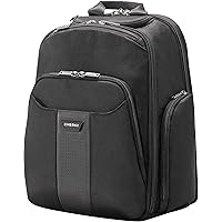 EVERKI Versa 2 Premium Business 14.1-Inch / MacBook Pro 15 Backpack, Ballistic Nylon, Travel Friendly (EKP127B) , Black