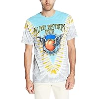 Liquid Blue Men's Allman Bros Flying Peach Short-Sleeve T-Shirt