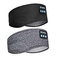 Sleep Headphones Bluetooth Sports Headband, Wireless Sports Headband Headphones with Ultra-Thin HD Stereo Speakers Perfect for Workout,Jogging,Yoga,Insomnia,Side Sleepers,Air Travel,Meditation