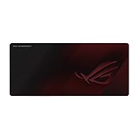 ASUS ROG Scabbard II Extended Gaming Mouse Pad | Smooth Glide Tracking | Triple Guard Protective Coating for Water, Oil, Dust-Repelling Surface | Anti-Fray Flat-Stitched Edges | Non-Slip Rubber Base